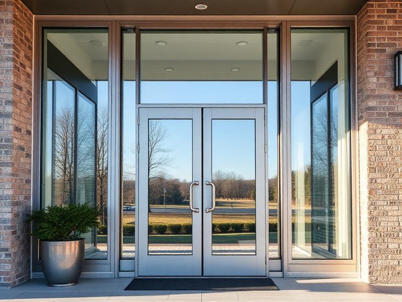 Professional storm doors installation Los Angeles - Commercial door service by Diamond Doors example 3