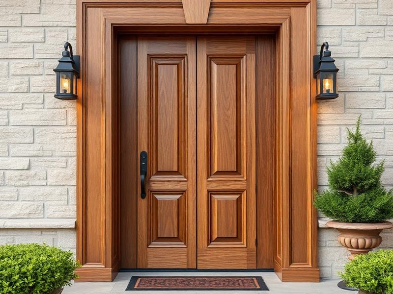 Professional wood doors installation Los Angeles - Commercial door service by Diamond Doors example 1